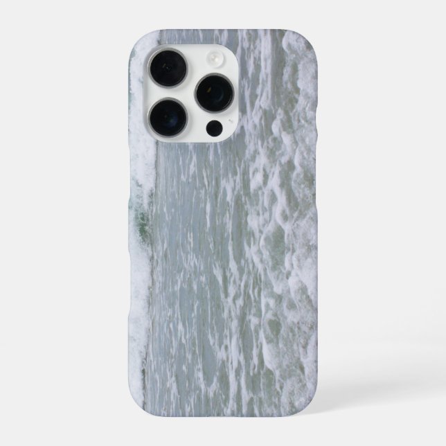Sea view Green iPhone Case (Back)