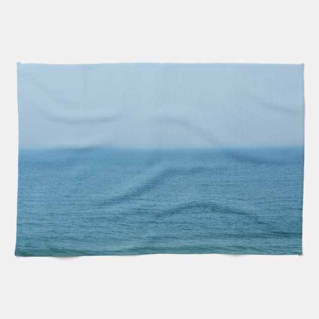 Sea view tea towel (Horizontal)