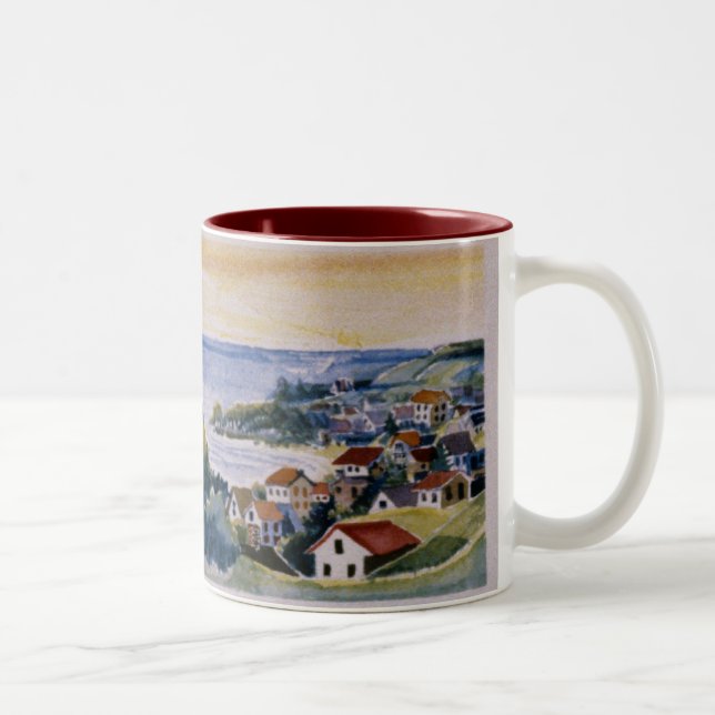 Sea Village Tea Mug (Right)