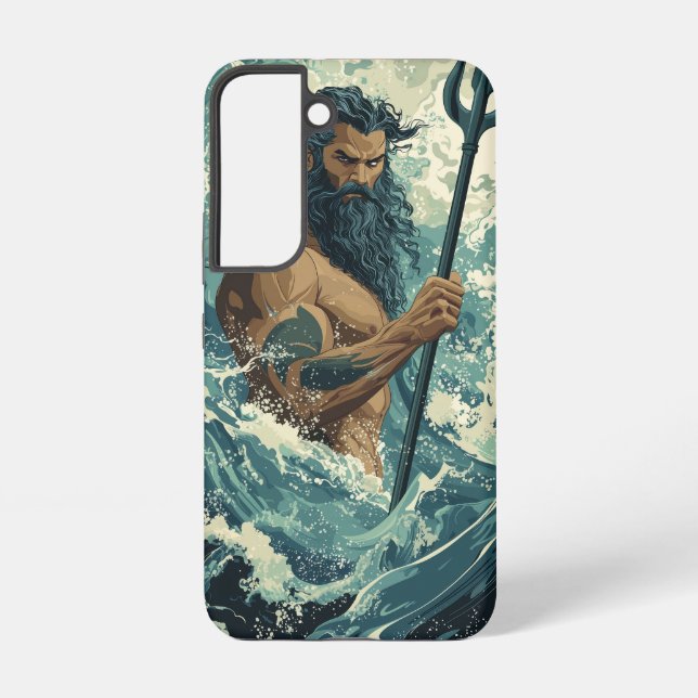Sea Warrior Goddess Phone Case (Back)
