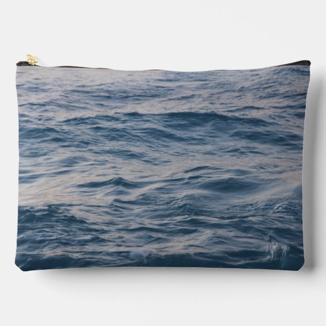 Sea water closeup  accessory pouch (Front)