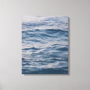 Sea water closeup   canvas print