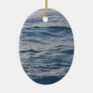 Sea water closeup  ceramic tree decoration