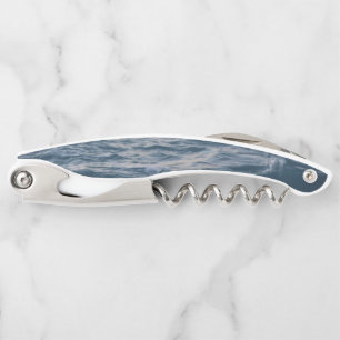 Sea water closeup corkscrew