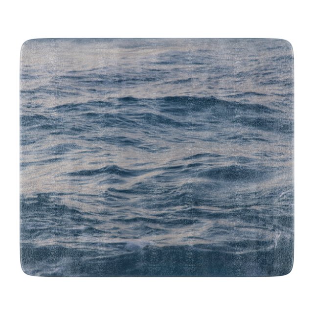 Sea water closeup  cutting board (Front)