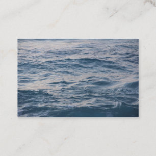 Sea water closeup discount card