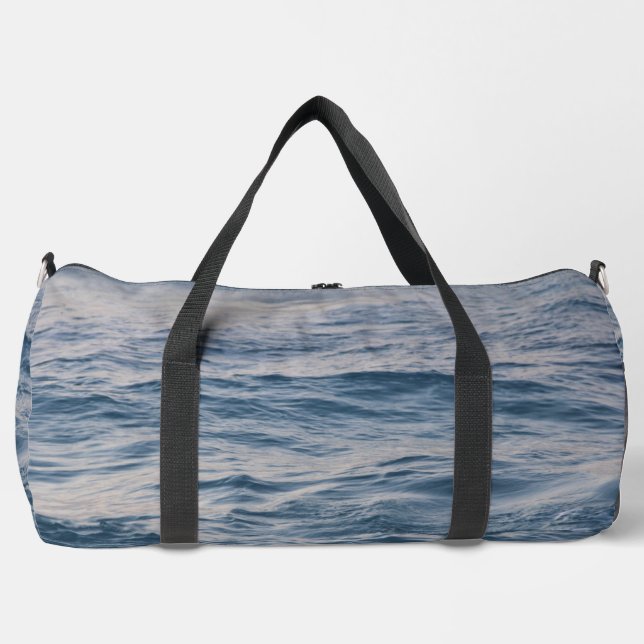 Sea water closeup  duffle bag (Front)