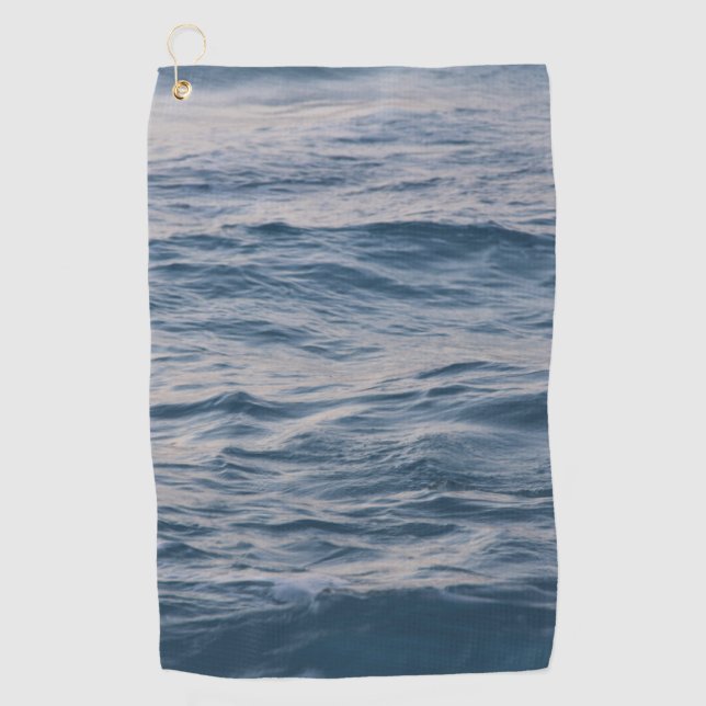 Sea water closeup  golf towel (Front)