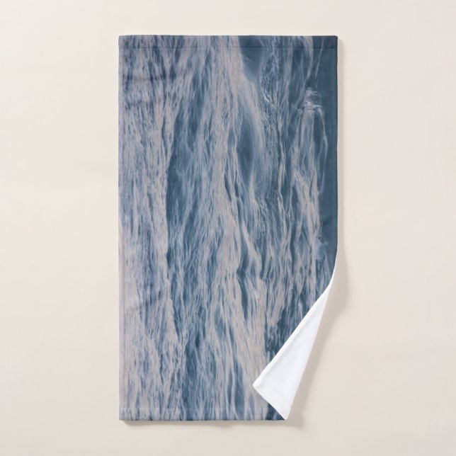 Sea water closeup hand towel (Hand Towel)