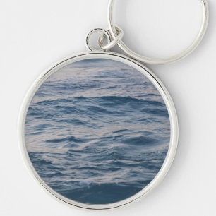 Sea water closeup key ring