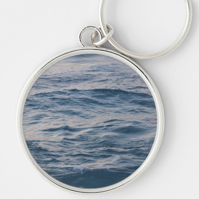 Sea water closeup key ring (Front)