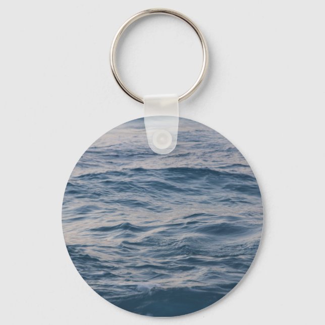 Sea water closeup key ring (Front)