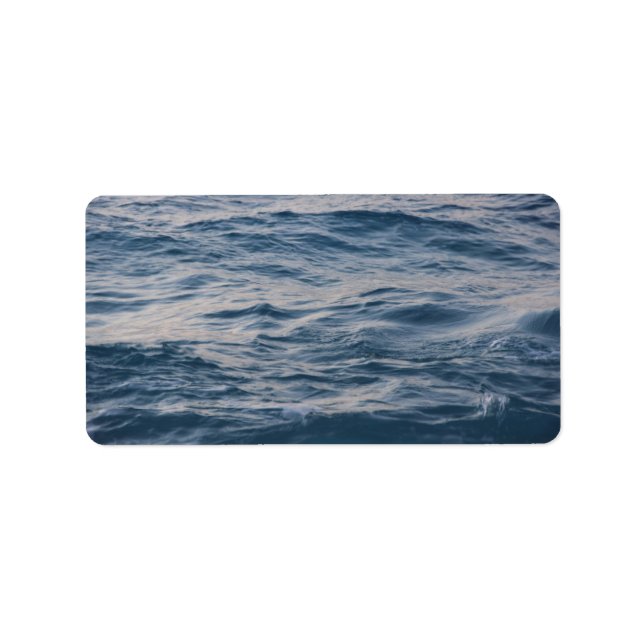 Sea water closeup label (Front)