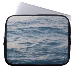 Sea water closeup laptop sleeve