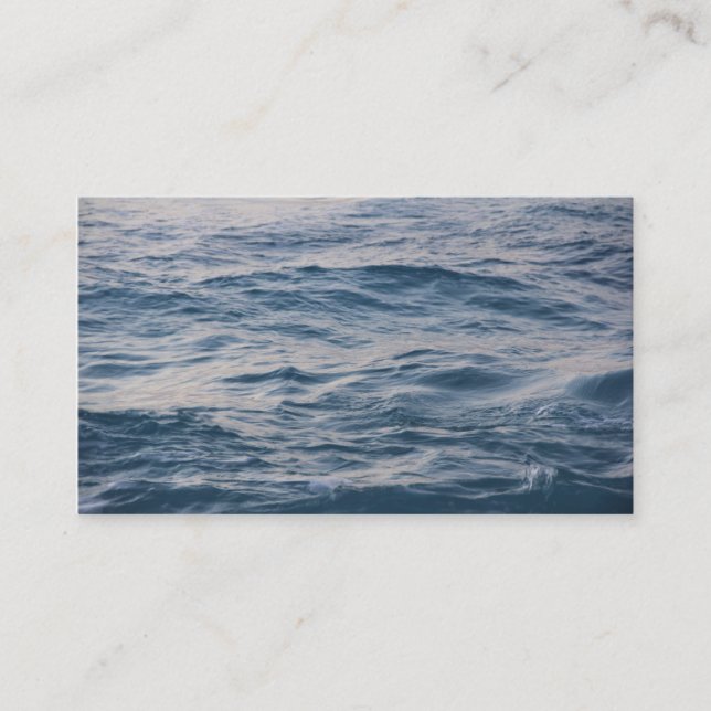 Sea water closeup  loyalty card (Front)