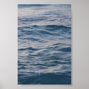 Sea water closeup  poster