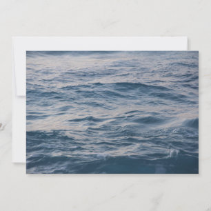 Sea water closeup save the date