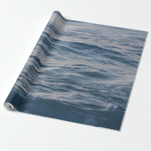 Sea water closeup wrapping paper