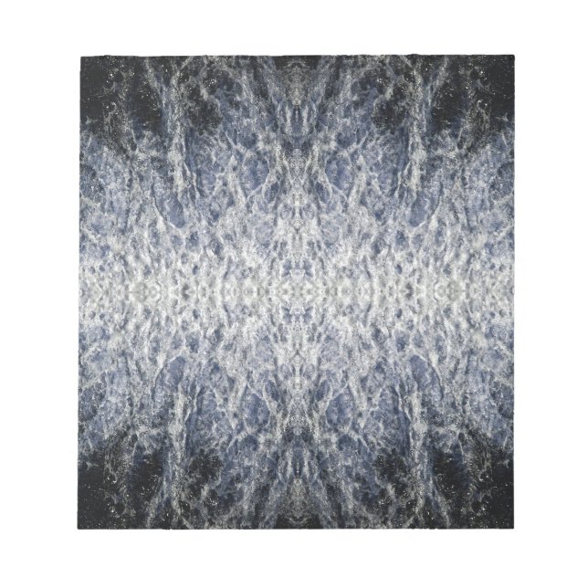 Sea water pattern notepad (Front)