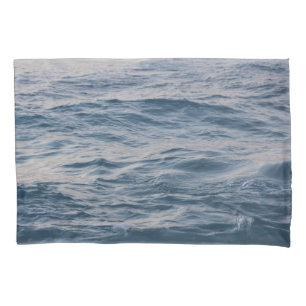 Sea Water Ripple Close-Up Photo Pillowcase