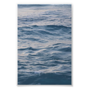Sea Water Ripple Close-Up Photo Print