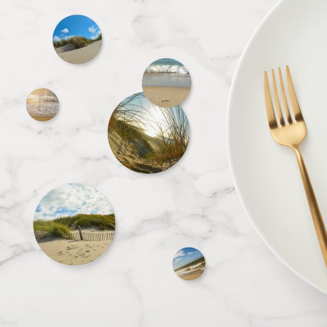 Sea ,waves and dunes  - confetti (Group)