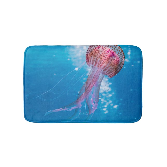 Sea Waves Bath Mat (Front)