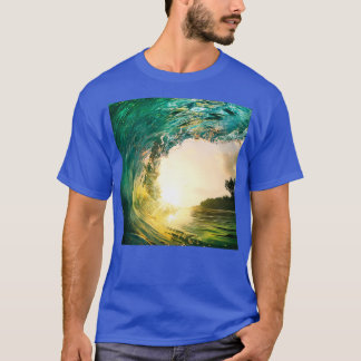 Sea waves crashing near sand beach Swimming Beachy T-Shirt