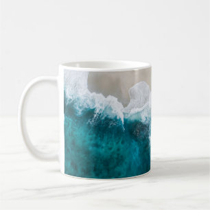 Sea Waves - Maldives Shore Coffee Mug