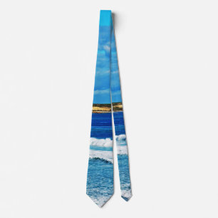 Sea Waves On The Ocean, Tie