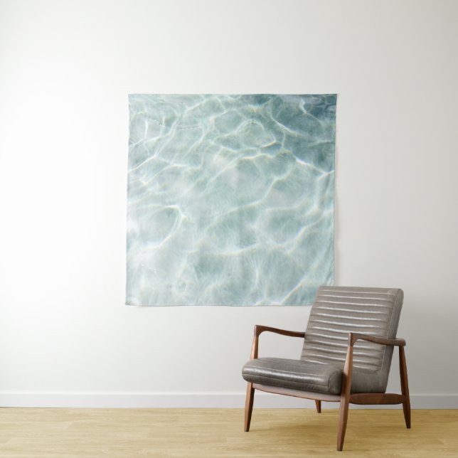 Sea Waves Tapestry (In Situ)