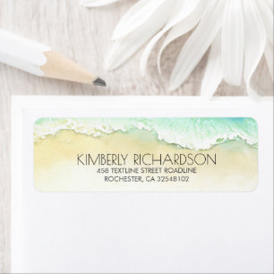Sea Waves Tropical Beach Wedding