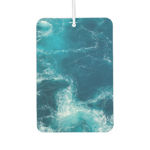 Sea waves when sailing car air freshener