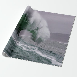 SEA WAVES WRAPPING PAPER