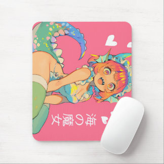 Sea Witch "Umi no Majo" Kawaii Anime Monster Girl Mouse Mat