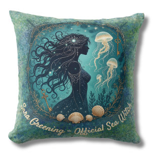 Sea Witches lair, Sea Witch theme Cushion