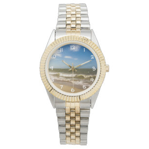 Sea with blue sky - watch
