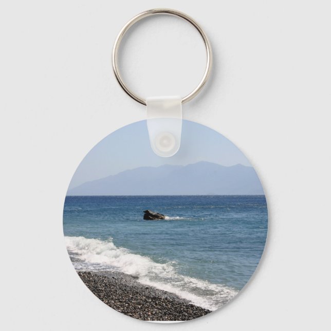 sea with stones key ring (Front)