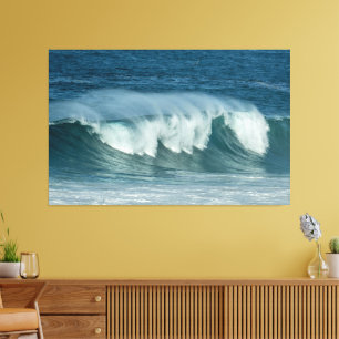  Sea with Wave Whisper Canvas Print