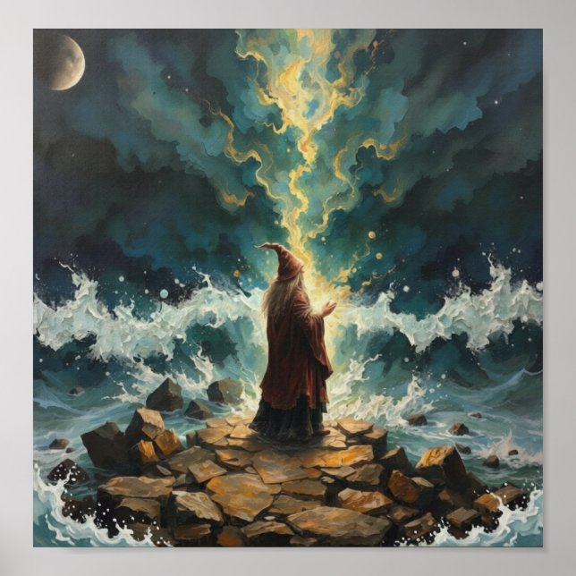 Sea Wizard Poster (Front)