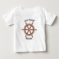 "SEA WOLF" ,steering wheel, personalised