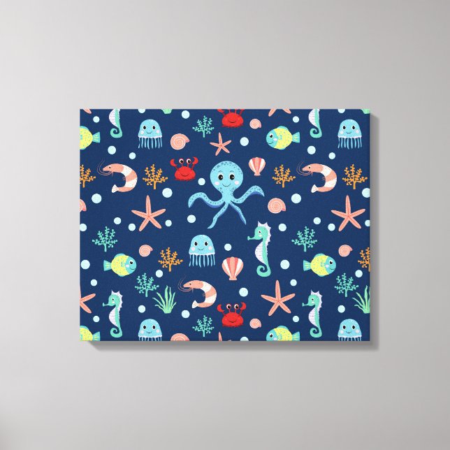 Sea World Canvas Print (Front)