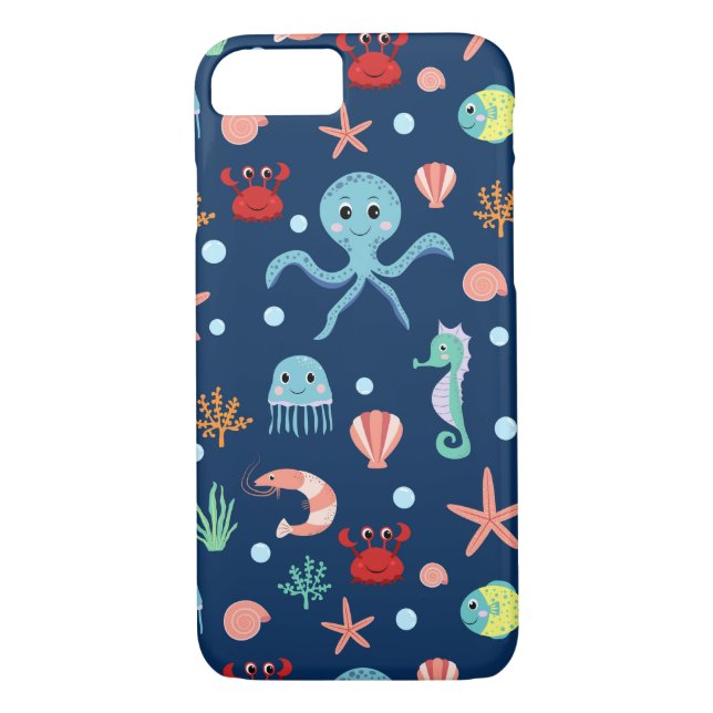 Sea World Case-Mate iPhone Case (Back)