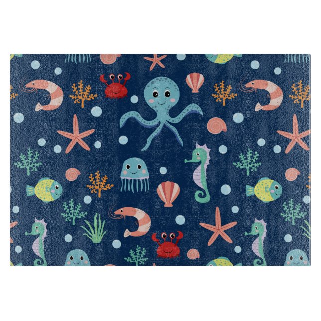 Sea World Cutting Board (Front)