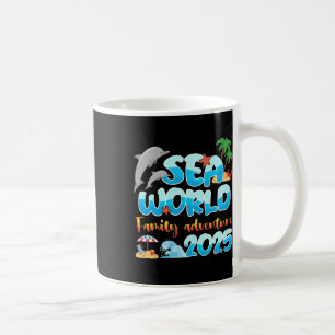 Sea World Family Adventure 2025 Vacation  Coffee Mug