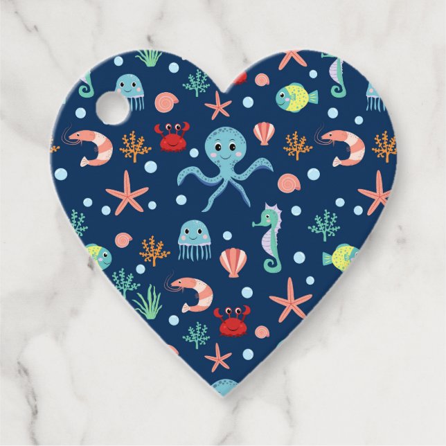 Sea World Favour Tags (Front)