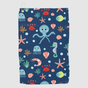 Sea World Golf Towel