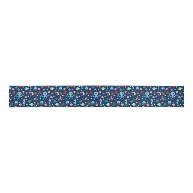 Sea World Grosgrain Ribbon (Front)