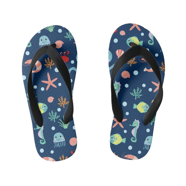 Sea World Kid's Flip Flops (Footbed)