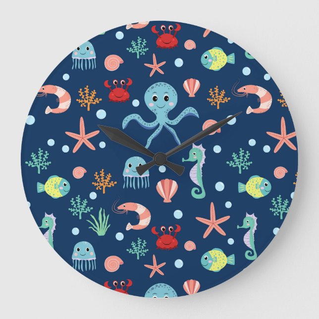 Sea World Large Clock (Front)